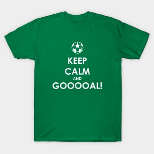 Keep Calm and Gooooal! T-Shirt